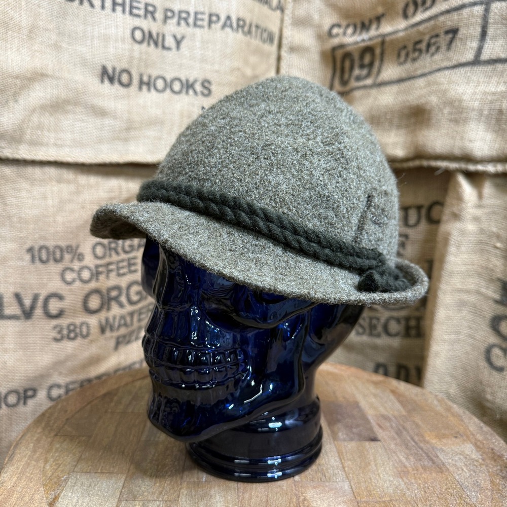 Capo Tyrol Hat Mens M/L Green Excellent Vintage Wool Handmade Austria Waterproof
